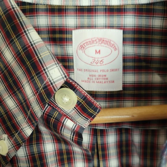 Brooks Bros Short Sleeve Shirt - M - Picture 2 of 4